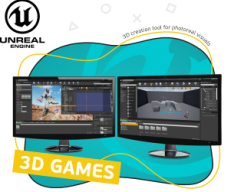Unreal Engine 4. Игровой движок - Школа программирования для детей, компьютерные курсы для школьников, начинающих и подростков - KIBERone г. Даниловский