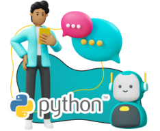Умный чат-бот на Python - Школа программирования для детей, компьютерные курсы для школьников, начинающих и подростков - KIBERone г. Даниловский