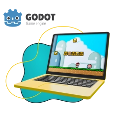Godot. Основа создания легендарных игр - КИБЕРшкола программирования для детей, компьютерные курсы для школьников, начинающих и подростков - KIBERone г. Даниловский