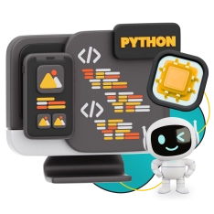 Мой первый сайт с мозгами: Python + AI - КИБЕРшкола программирования для детей, компьютерные курсы для школьников, начинающих и подростков - KIBERone г. Даниловский