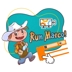 Квест – кодинг Run Marco! Учимся думать, как разработчик - КИБЕРшкола программирования для детей, компьютерные курсы для школьников, начинающих и подростков - KIBERone г. Даниловский