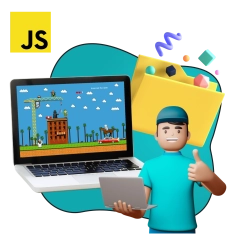 JavaScript для детей: учимся создавать игры, квесты и сайты - КИБЕРшкола программирования для детей, компьютерные курсы для школьников, начинающих и подростков - KIBERone г. Даниловский