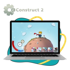Игры без кода: проектируем как профи на Construct 2 - КИБЕРшкола программирования для детей, компьютерные курсы для школьников, начинающих и подростков - KIBERone г. Даниловский