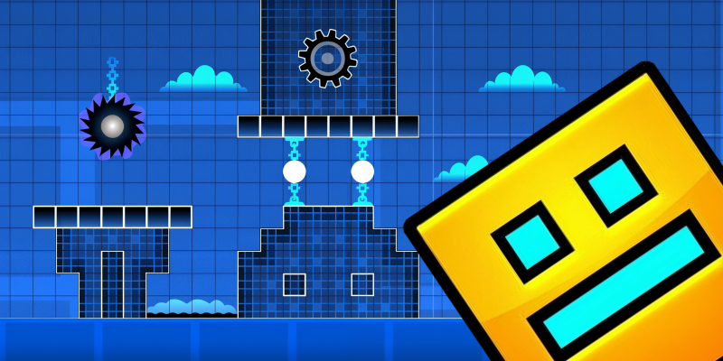 Свой Geometry Dash: создаём игру из детства родителей - КИБЕРшкола программирования для детей, компьютерные курсы для школьников, начинающих и подростков - KIBERone г. Даниловский